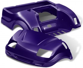 Yamaha Drive Doubletake Vortex Golf Cart Body Purple